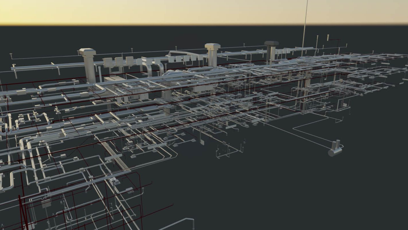 3D modell av Unitech